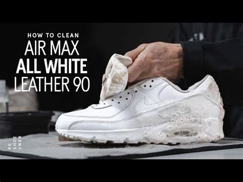 witte nike air max schoonmaken|witte schoenen afspoelen.